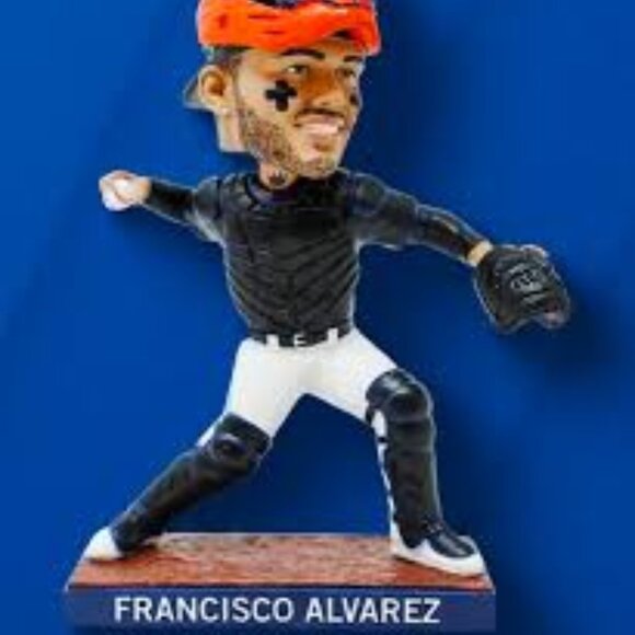 NEW YORK METS, FRANCISCO ALVAREZ, BOBBLEHEAD SGA, CITI FIELD, 8/2/25 - Picture 2 of 2